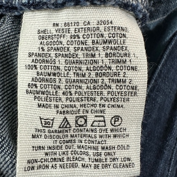 Anthropologie Pilcro Stet Patchwork Cuff Jeans Size 28 - Picture 11 of 12